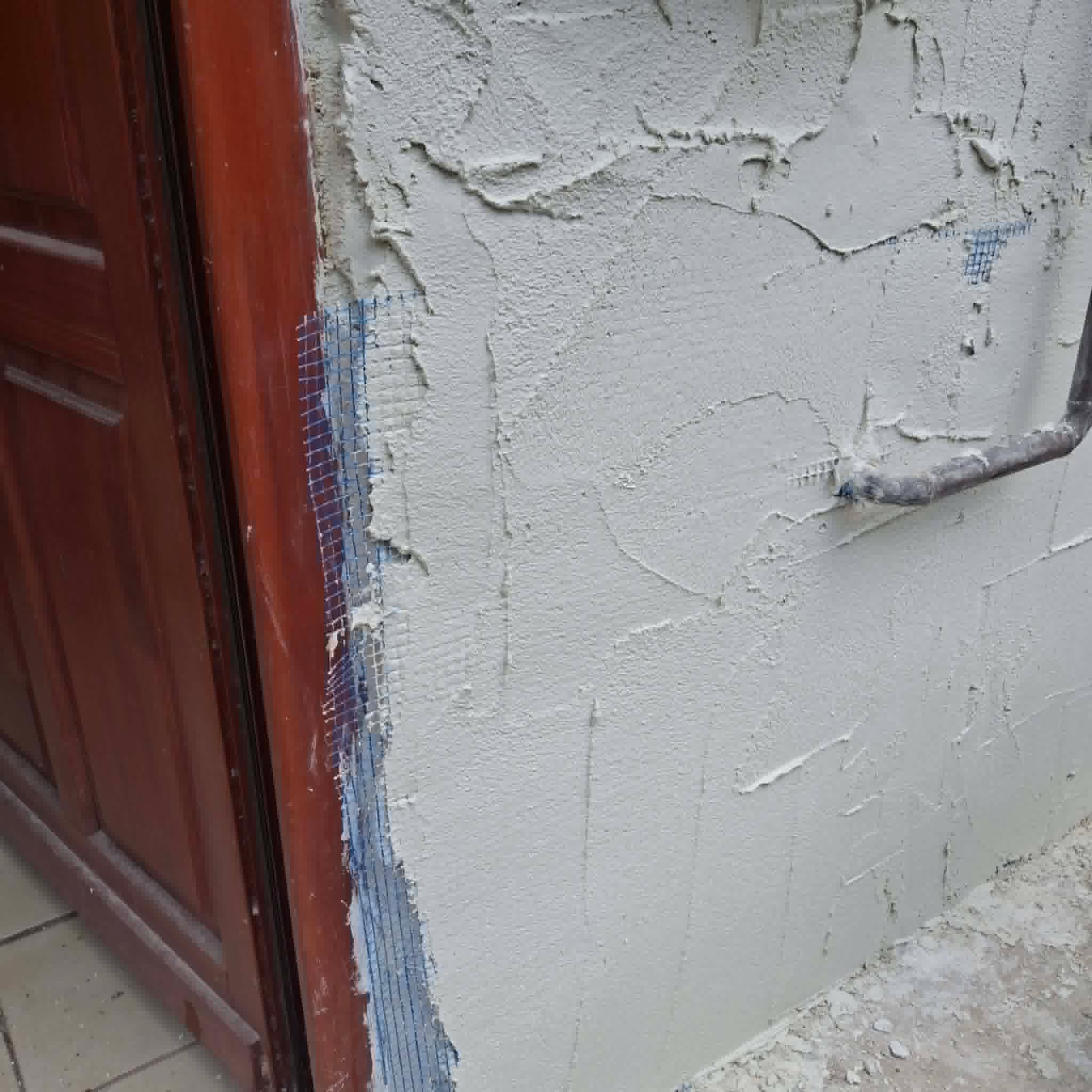 Vizes fal szárító vakolat előtt — kiindulási állapot (referencia 5)